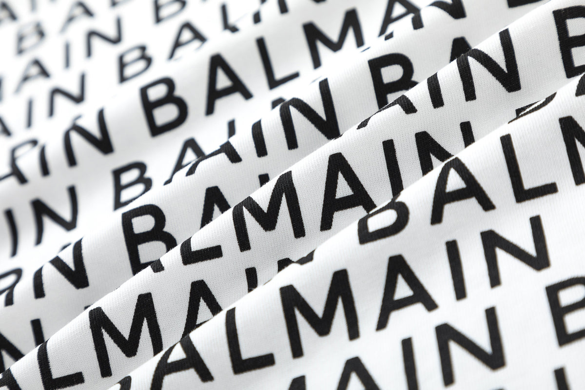 BALMAIN Logo Print T-shirt