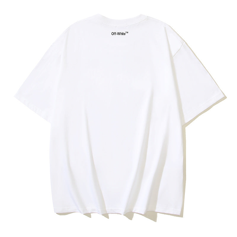 Off-White Logo Cotton T-Shirt 'White'