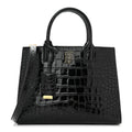 Burberry  Crocodile Embossed Calfskin Mini Frances Tote