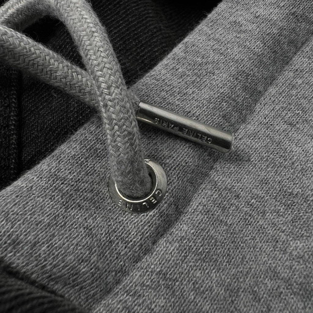 CELINE Washed Grey Denim Jacket – Casual Single-Breasted