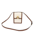 BURBERRY Valencia Tb Leather Crossbody Pouch