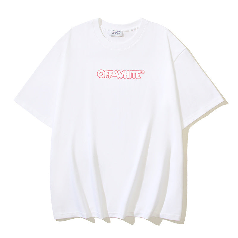 Off-White Logo Cotton T-Shirt 'White'