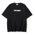 Off-White  logo cotton t-shirt 'Black'