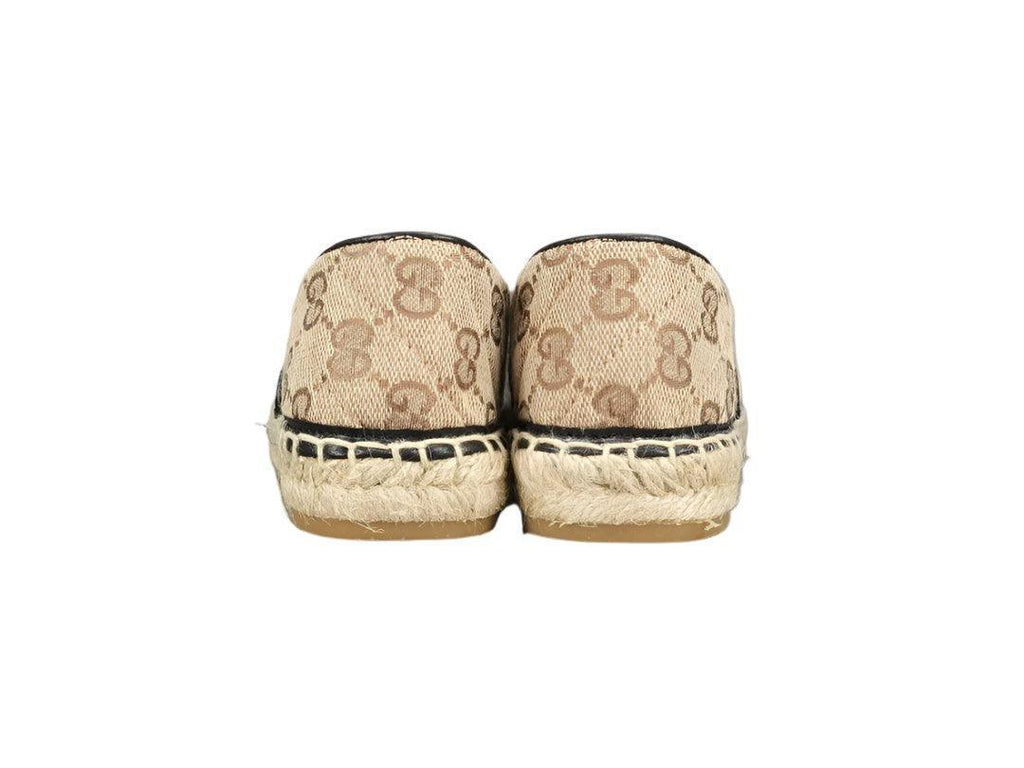 Gucci GG Matelassé Espadrille Marmont Flat Slip On
