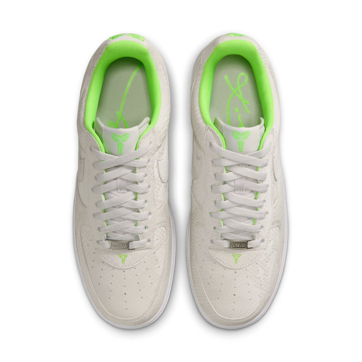 Nike Mens Kobe Air Force 1 Low - Electric Green