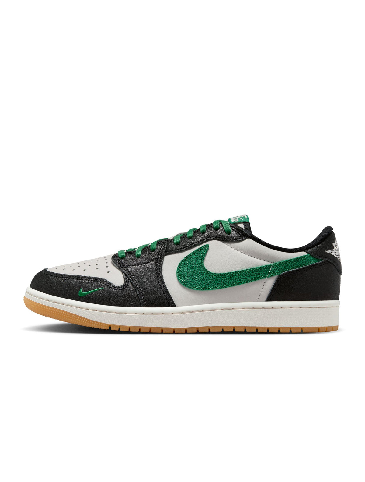 Air Jordan Mens 1 Retro Low - Pine Green