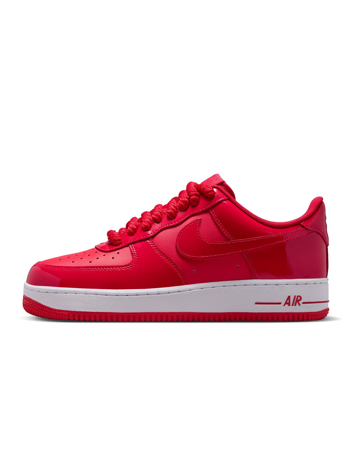 Nike Mens Air Force 1 '07 LV8 Patent - University Red