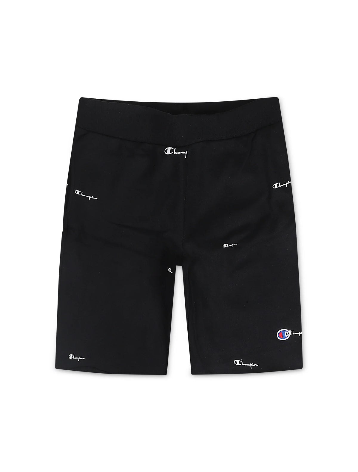 Champion Logo Spead Shorts - Black