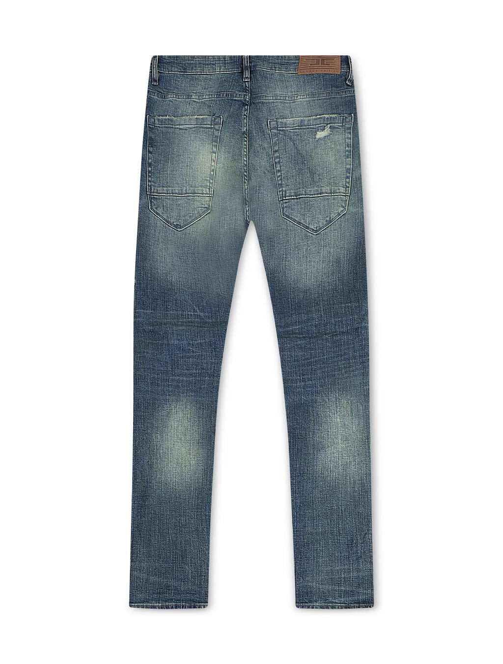 Jordan Craig Mens Vintage Wash Skinny Jean  - Azure Gold
