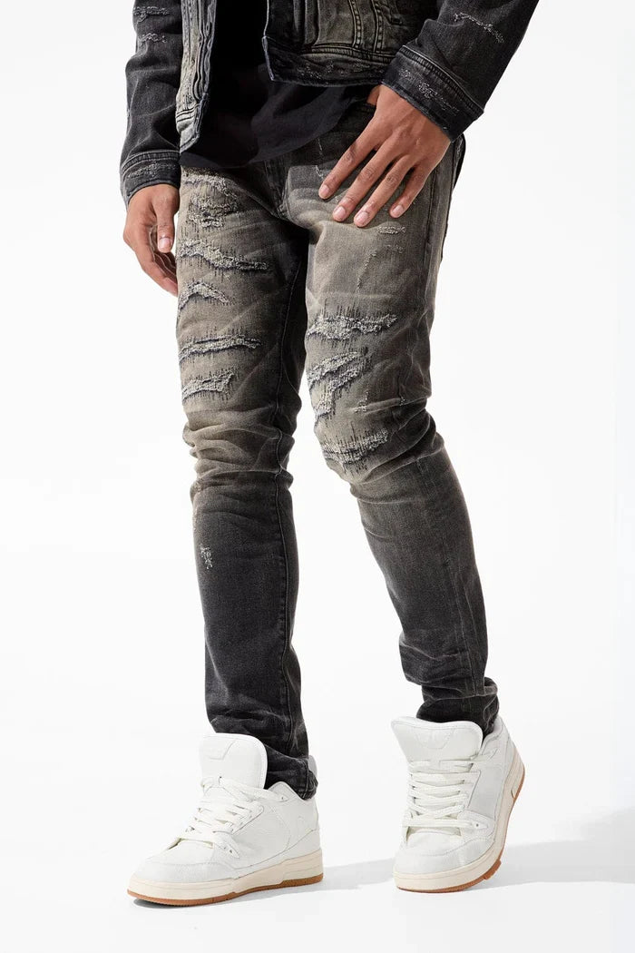 Jordan Craig Hudson Denim Slim Jeans - Nature Black