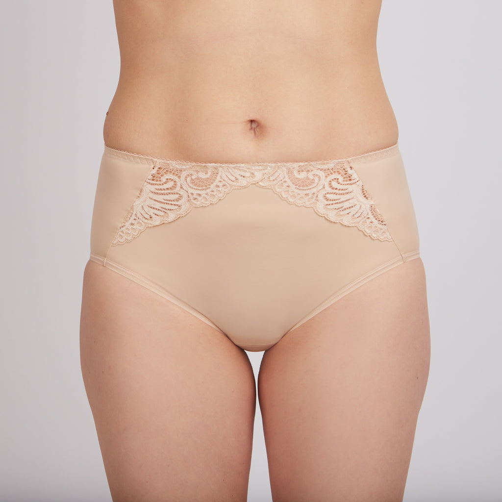 Cotton Panties Milavitsa 230200 - High-Waisted Slip