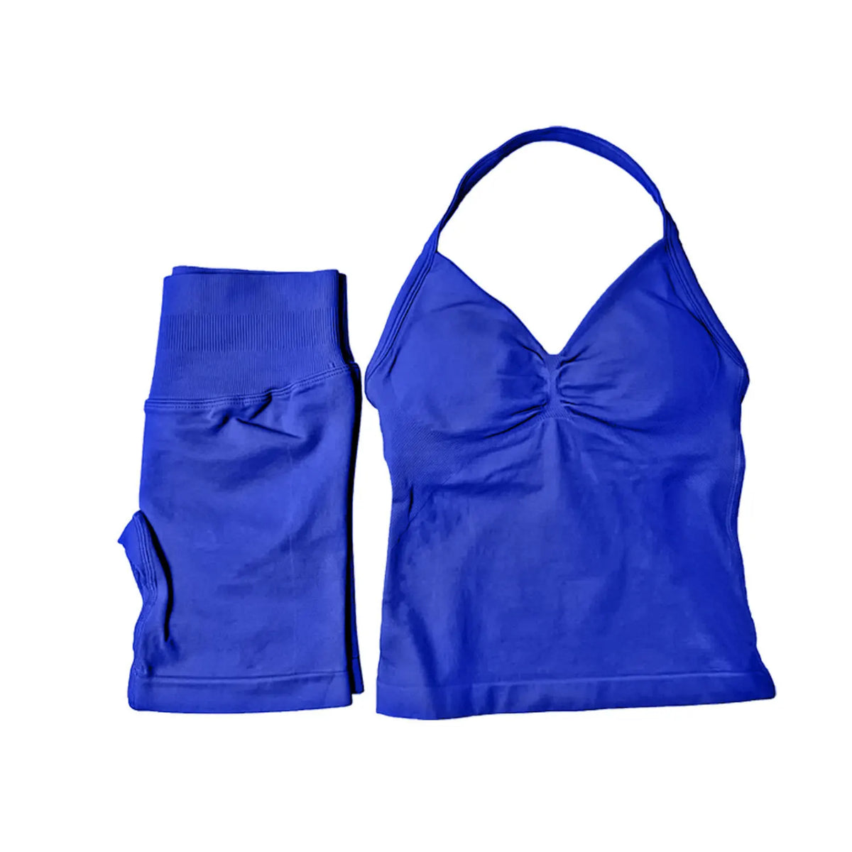 NCLAGEN Yoga Sets Women Gym Clothes ongline Strappy Top Shorts Activewear Sports 2 Piece Fitness Suit Running Workout Sportwear