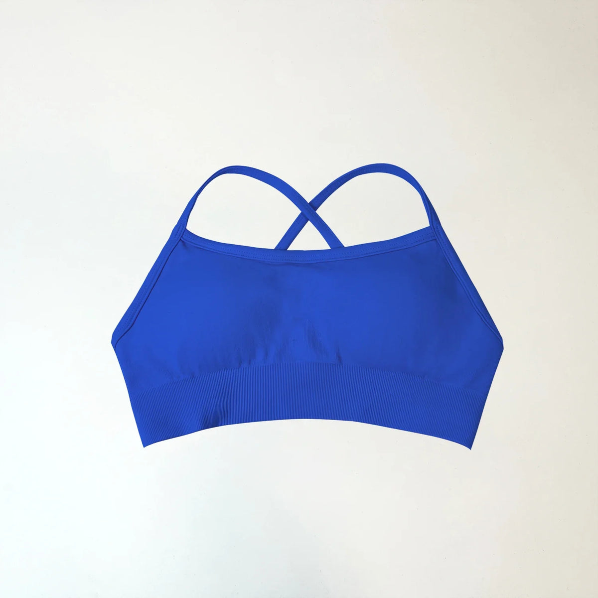 NCLAGEN Backless Sports Bra high support Fitness Underwear Back Cross Gym Crop Top Women Training Running workout Seamless Bras