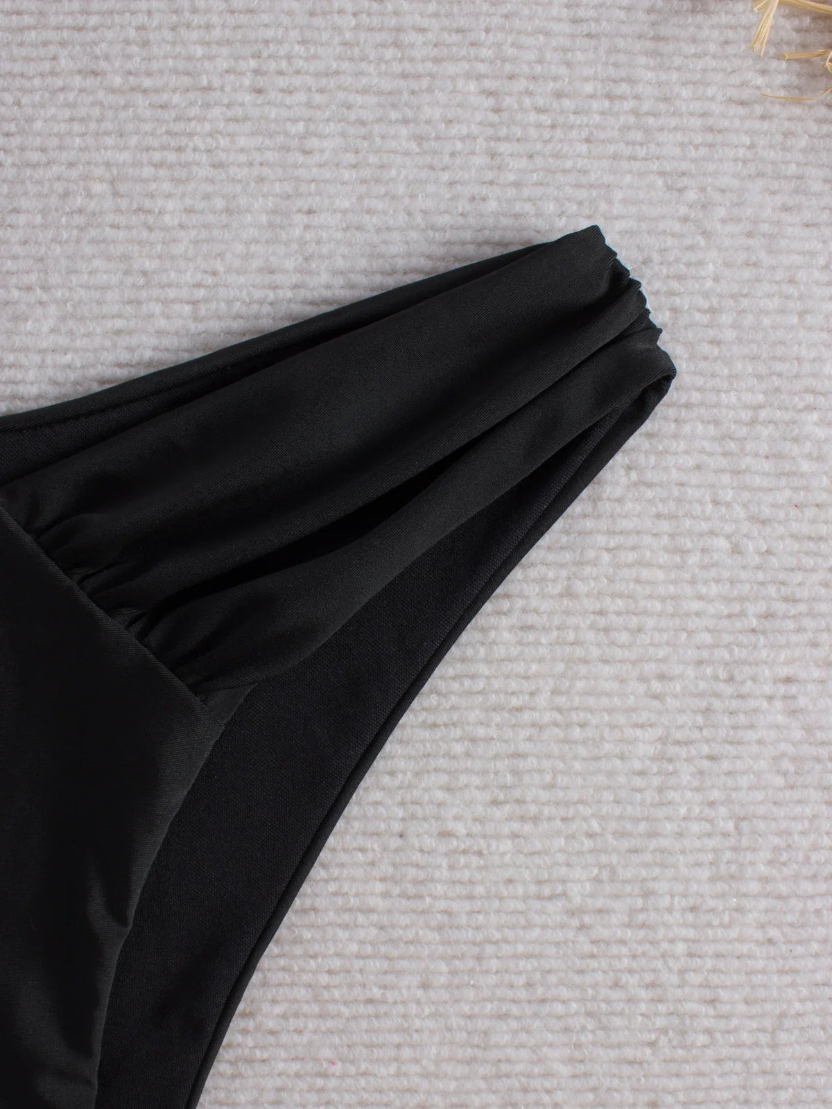 2026 Black Sexy Swimsuit Only Pants High Cut Swimwear Women Solid Bathers Bathing Swimming Trunks Swim Suit Female XXL