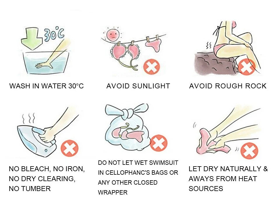 With Sarong Bandeau Strapless Wrinkled Bikini Women Swimwear Female Swimsuit Three-pieces Bikini set Bather Bathing Suit Swim