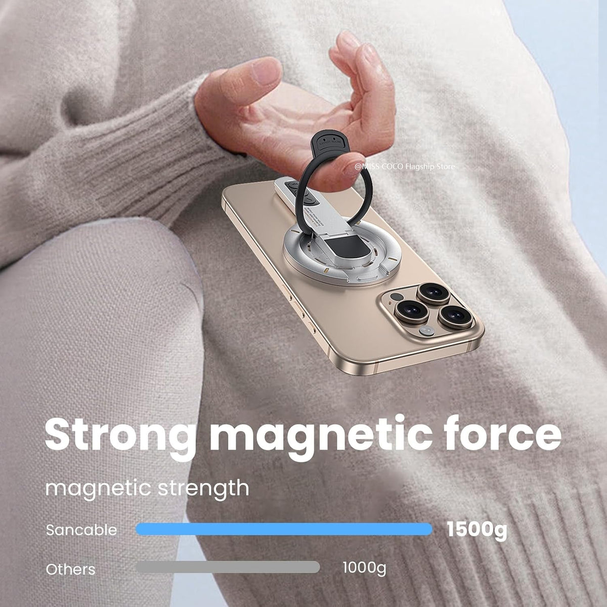 MagGrip Duo Magnetic Phone Stand
