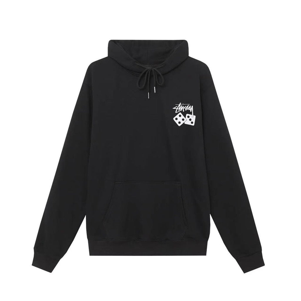 Stussy Dice Hoodie Size Small Black