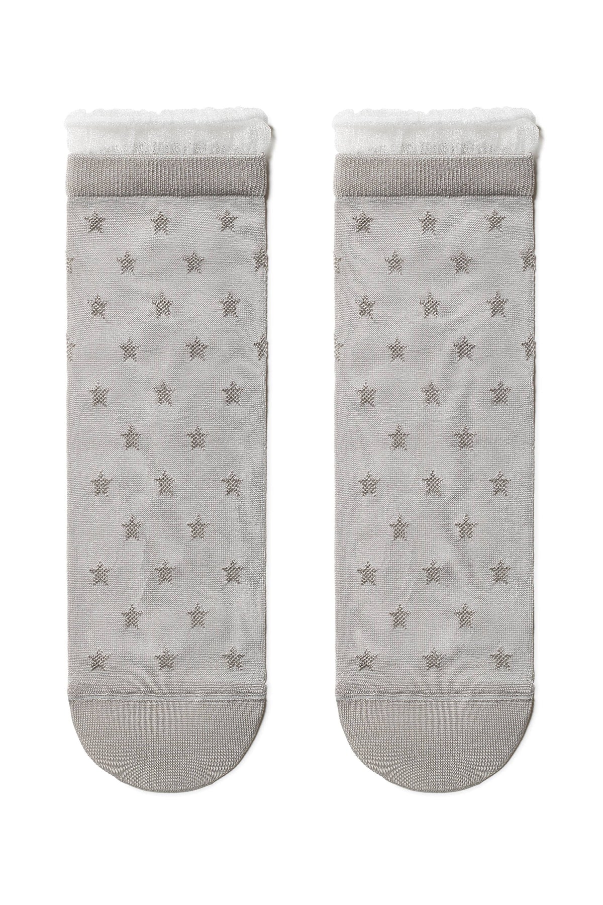 Conte Socks Classic - 491 Decorative Transparent Mesh